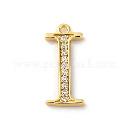 Подвеска из латуни с микропаве из кубического циркония KK-H449-76G-03-1