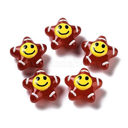 Lampwork бисера ручной работы LAMP-H065-04B-1