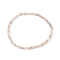 3mm Natural Moonstone Beads Stretch Bracelet for Girl Women, Inner Diameter: 2-1/4 inch(5.65cm), Beads: 3mm