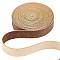 PU Imitation Leather Cord, for Clothing, Flat, Camel, 12.5x1.2mm, about 2.19 Yards(2m)/Roll