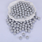 Round Silicone Focal Beads, WhiteSmoke, 15mm, Hole: 2mm