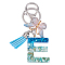 1Pc Resin Letter & Acrylic Butterfly Tassel Keychains, with Alloy Clasp and Rings, Letter E, 10cm