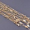 1.6mm Unisex 304 Stainless Steel Satellite Chains Necklaces