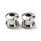 Non-Tarnish 201 Stainless Steel Beads, Column, Stainless Steel Color, 7x6.5mm, Hole: 2.3mm