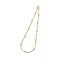 Rack Plating Brass Satellite Chain Necklace for Women, Lead Free & Cadmium Free, Real 18K Gold Plated, 16.93 inch(43cm)