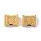 Ion Plating(IP) 304 Stainless Steel Beads, Rectangle, Golden, 6x7.5x3mm, Hole: 2mm