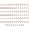 Golden Plated Enamel Alloy Charms, Enamelled Sequins, Flat Round, White, Letter.L, 14x12x2mm, Hole: 1.5mm, 100pcs/Box