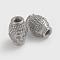Non-Tarnish Buddhist 304 Stainless Steel Beads, Buddha Head, Stainless Steel Color, 15x11.5x10.5mm, Hole: 3.2mm
