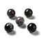 Natural Indian Agate Beads, No Hole/Undrilled, Round, 25~25.5mm