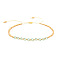 Round Natural Gemstone Beaded Braided Bead Bracelets, Janpanese Miyuki Glass Seed Bead Bracelets for Women