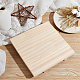 Деревянная глиняная доска WOOD-WH0030-68-5
