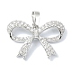 Подвески из кубического циркония с покрытием из латуни KK-M282-27P-1