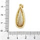 Латунные микро проложить кубического циркония подвески KK-S526-04G-3