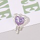 Подвески сплава Rhinestone FIND-PW0025-16C-1