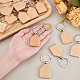 Деревянный брелок AJEW-WH0471-144-3