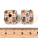 Ручной полимерной глины шариков Rhinestone CLAY-T022-03E-3