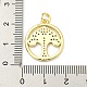 Латунные микро проложить кубического циркония подвески FIND-Z023-16G-3