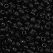 Матовое непрозрачное стекло бисер SEED-R029-4mm-A07