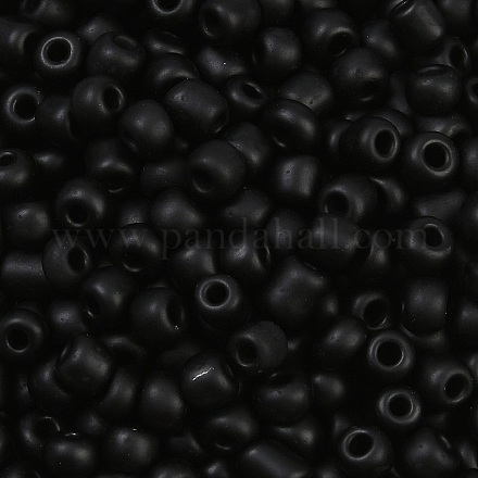 Матовое непрозрачное стекло бисер SEED-R029-4mm-A07-1