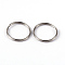Tarnish Resistant 304 Stainless Steel Split Rings, Double Loops Jump Rings, Stainless Steel Color, 15x1.8mm