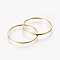 Brass Linking Rings, Golden, 20x0.7~1mm