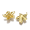 Brass Pendants, Nickel Free, Flower, Raw(Unplated), 26.5x23x3mm