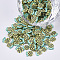 Handmade Polymer Clay Cabochons, Pineapple, Pale Goldenrod, 6~7x4~5x0.5mm, about 35714pcs/500g