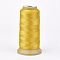 Polyester Thread, for Custom Woven Jewelry Making, Gold, 0.5mm, about 480m/roll