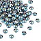 Preciosa® Crystal Hotfix Flatback Stones, Czech Crystal, Round(438 11 612 Chaton Rose VIVA 12 ®), 21110 200 Amethyst Opal AB, SS16(3.8~4mm)