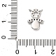 Латунные микро проложить кубического циркония подвески KK-L229-51P-3