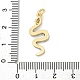Латунные микро проложить кубического циркония подвески KK-H494-01G-01-3