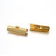 Концы ленты из нержавеющей стали 304 с обжимом STAS-P210-35G-2