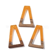 Подвески из смолы и дерева WOOD-F015-10E