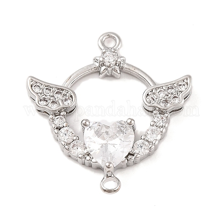 Латунные подвески из прозрачного кубического циркония KK-S389-36P-1