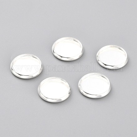 Оправы кабошонов из нержавеющей стали 304 STAS-Y001-12C-S-1