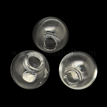 Круглые бутылки из выдувного стекла ручной работы BLOW-R002-30mm-1