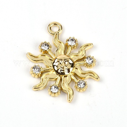 Сплав стекла горный хрусталь подвески FIND-WH0060-36LG-1