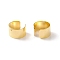 Brass Ear Cuff Findings, Lead Free and Cadmium Free, Golden, 9.5x10x6mm, Hole: 1mm