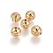 Brass Enamel Beads, Long-Lasting Plated, Basketball, Real 18K Gold Plated, 9mm, Hole: 2.2mm