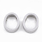 Tarnish Resistant 304 Stainless Steel Pendants, Number, Stainless Steel Color, Num.0, 12x10x3mm, Hole: 1.8mm