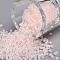 12/0 Grade A Round Glass Seed Beads, Ceylon, Lavender Blush, 2x1.5mm, Hole: 0.7mm, about 48500pcs/pound