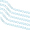 Synthetic Opalite Beads Strands, Faceted Round, 8mm, Hole: 1mm, about 70~72pcs/strand, 22.6 inch, 4strand/box
