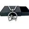 Vintage Stainless Steel Hip-Hop Horse Head Pendant Necklaces for Men Women, Stainless Steel Color