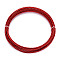 5M 2-Ply Anodized Aluminum Wire, Twisted Round, Bendable Metal Craft Wire, Flexible Craft Wire, for Beading Jewelry Craft Making, FireBrick, 3~4mm, about 16.40 Feet(5m)/Roll