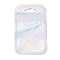 PP Zip Lock Bags, Resealable Bags, Self Seal Bag, Rectangle, Colorful, 9x5.5x0.15cm