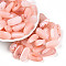 Transparent Acrylic Beads, Rectangle, Two Tone, Light Salmon, 23~23.5x11x9.2mm, Hole: 1.6mm, about 11pcs/20g