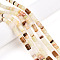 Natural Afghan Jade Beads Strands, Column & Rondelle Beads, 8~8.5x6~7mm, Hole: 0.7mm, Rondelle: 5.5~6.5x3~4mm, about 63~66pcs/strand, 14.96~15.55 inch(38~39.5cm)
