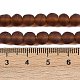 Матовое ручной работы Lampwork бисер LAMP-C022-01B-4