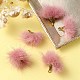 Подвеска из искусственного меха норки с кисточкой FIND-YW0002-24B-5