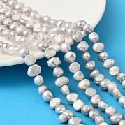 Нити из натурального культивированного пресноводного жемчуга PEAR-P064-19J-03C